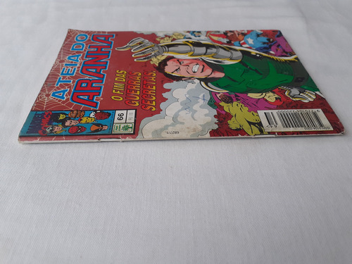 A Teia Do Aranha Nº 66 - Guerras Secretas - Ed Abril - 1995 (Usado)
