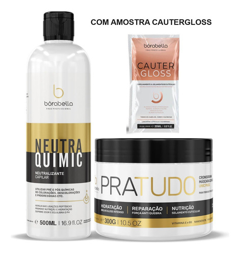 Mascara Pra Tudo 300g E Neutraquimic 500ml E Brinde