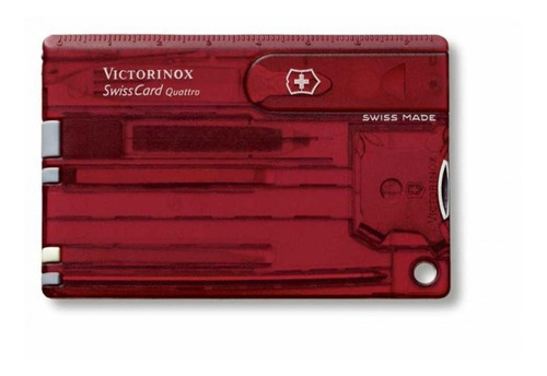 Imagen 2 de 3 de Navaja Swiss Card, Quattro, 12 Usos, Victorinox (0.7200)