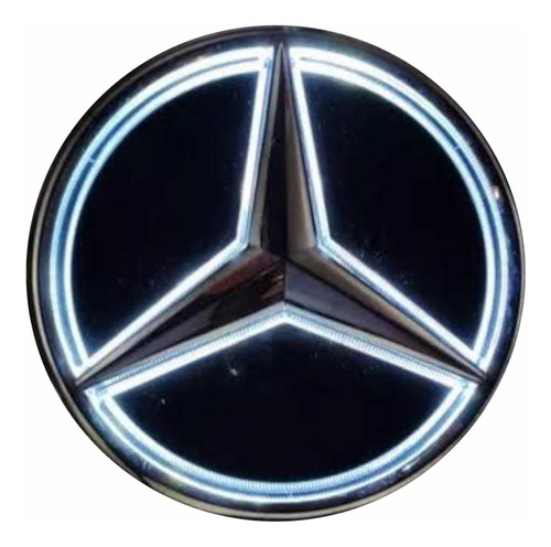 Emblema Delantero Led Para Mercedes Benz Estilo Amg Gt