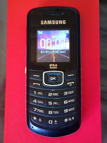 Celular Samsung Gt E1085 Com Rádio Fm (Usado)