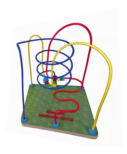 Brinquedo Pedagógico Educativo Aramado Montanha Russa