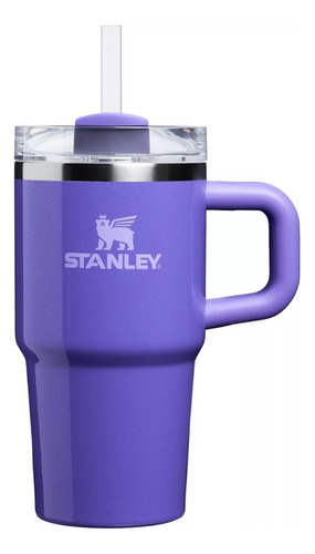 Termo Stanley Quencher Con Popote Dahlia Shimmer 591ml Dahlia Shimmer Wonderland Dahlia Shimmer