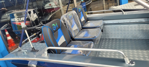 Imagem 17 de 24 de Lancha Albatroz Super Slx Ñ Metal Boat - Leve Forte -