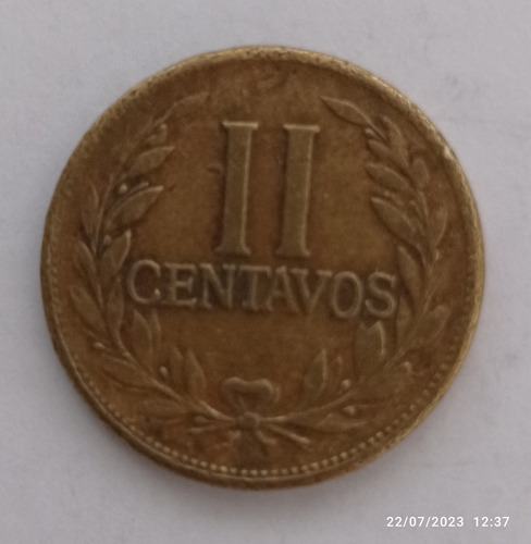 Moneda De 2 Centavos Colombia De 1955