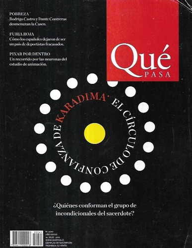 Revista Qué Pasa 2049 / 16-07-2010 / Círculo Karadima