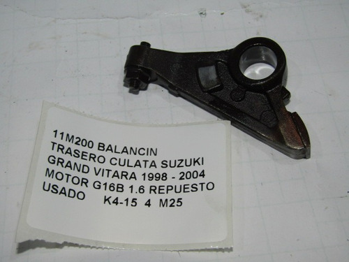 Balancin Trasero Culata Suzuki Grand Vitara 1998-2004 G16b