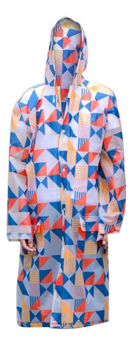 Impermeable Portátil Capa De Lluvia Poncho Con Capucha