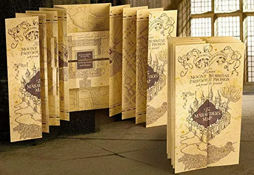 Mapa Del Merodeador De Harry Potter