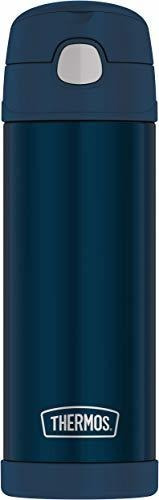 Termo Funtainer, Botella Azul Marino Con Pico De 16 Onzas