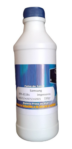 Polvo Para Toner Samsung Mlt-d116s M2625 M2675 M2825 150gr