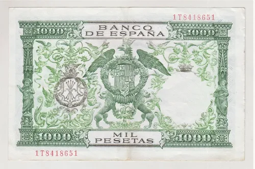 Billete España 1000 Pesetas 1957 Reyes Catolicos (c85) (Usado)