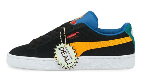 Zapatillas Puma Suede Garfield Jr Dark  38455301 Niño