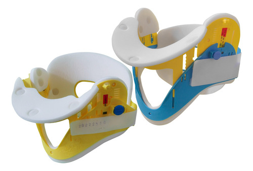 Kit De Collarines Tipo Ambu Adulto Y Pediátrico Amarillo
