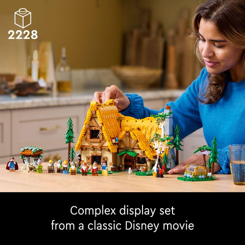 Kit De Construcción Lego Disney Blancanieves Y Los Siete Ena