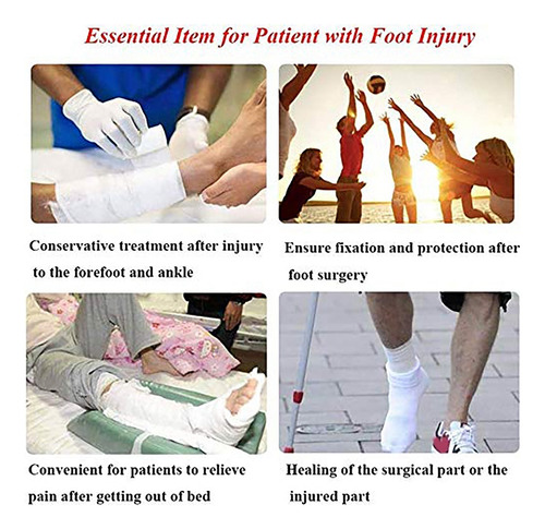 Zapatos F9post Op Shoe Para Soporte De Fracturas De Pie, Zap