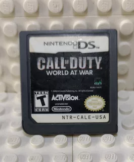 Call Of Duty World At War Para Nintendo Ds Usado Y Sin Caja