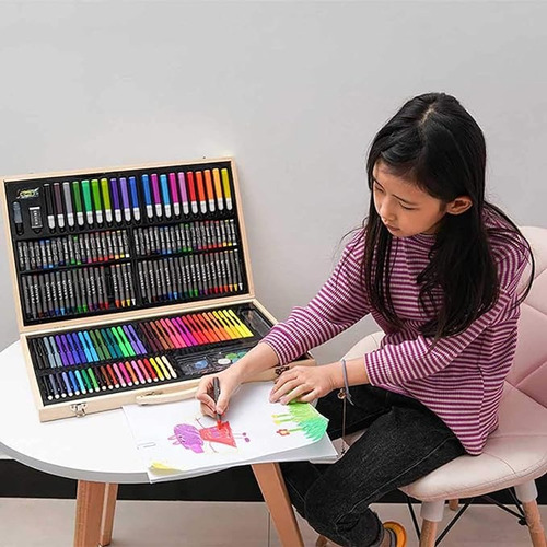 Kit De Dibujo De 180 Pzs.