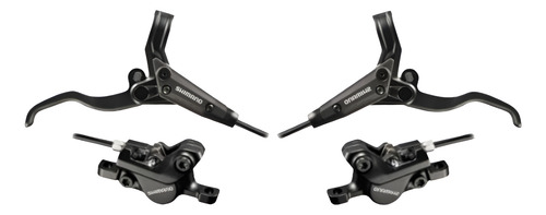 Frenos Hidraulicos Shimano Alivio M445 Negros Par
