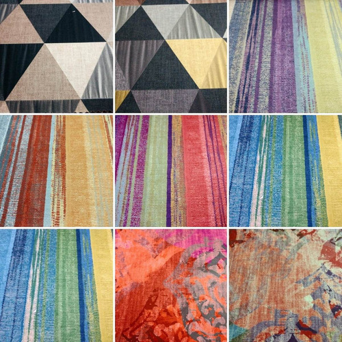 Mesa Paraiso 1,20 O 1,40 O 1,60 + 6 Sillas Tela A Eleccion