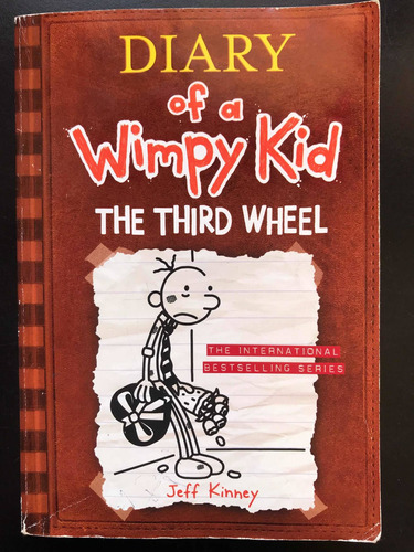 Diary Of A Wimpy Kid The Third Wheel Jeff Kinney
