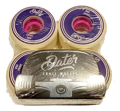 Ruedas Dater 54mm / 56mm 98a Skate Cruiser Spf Park Street