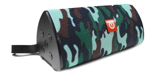Caixa De Som Bluetooth Usb/p2/sd Potente Camuflada Envio Já