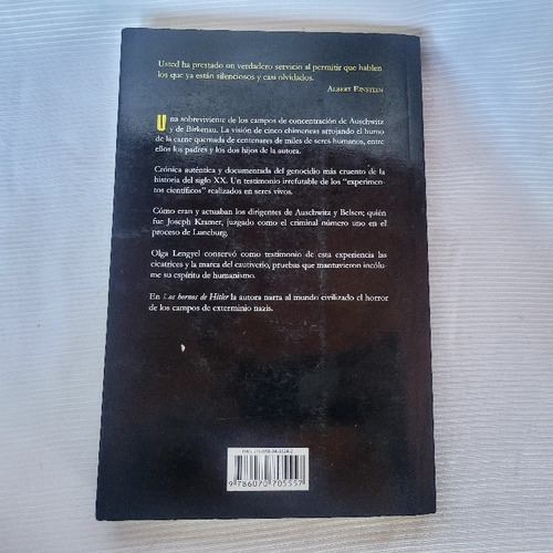 Imagen 2 de 10 de Los Hornos De Hitler Olga Lengyel Emece Edicion Definitiva