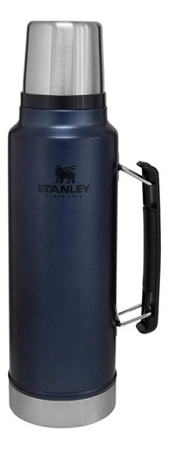 Garrafa térmica Stanley Classic Legendary Bottle 1.0 QT de aço inoxidável nightfall