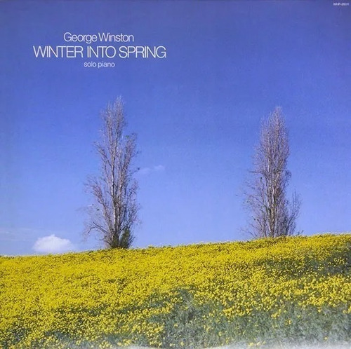 Lp George Winston Winter Into Spring Solo Piano 1987 Windham