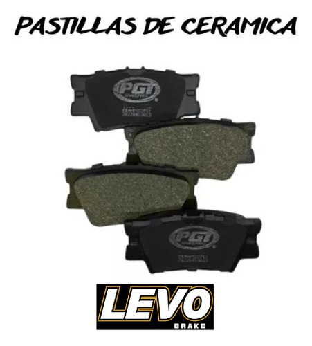 Pastilla Freno Ceramic Levo Trasera Camry 2007 2008 8332