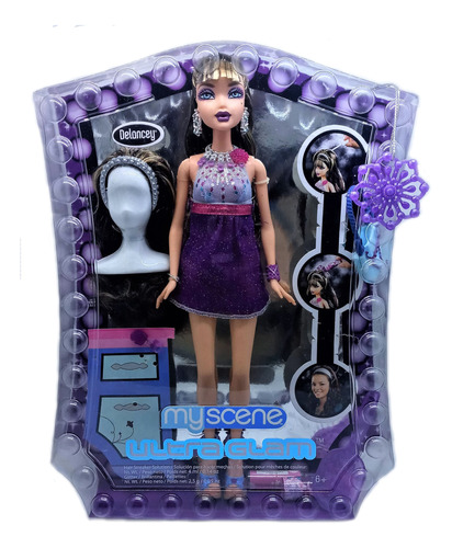 Barbie My Scene Delancey Con Accesorios - Regalo Navidad