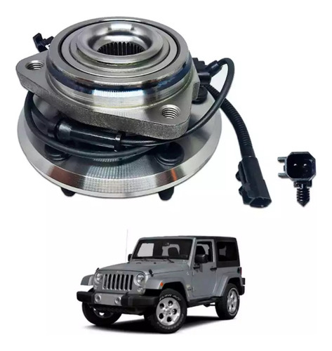 Maza Rueda Ruleman Delantera Jeep Wrangler 3.6 3.8 2011-2018