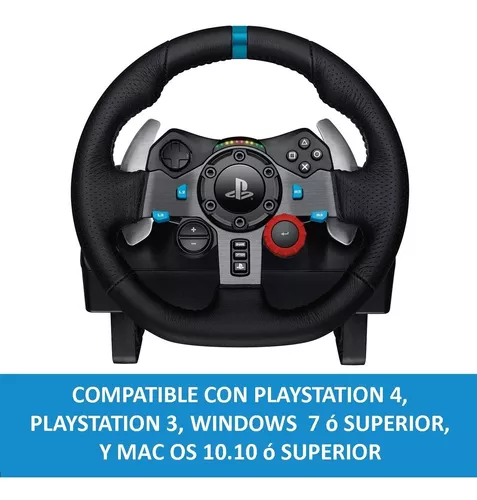 Simulación de carreras, volante para juegos y dispositivos para, volante  logitech g29 es compatible con pc 