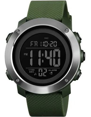 Reloj Skmei Hombre 1416 Cronometro Verde