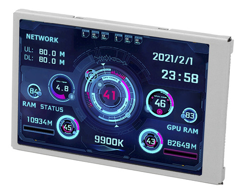 Pantalla De Visualización Mini Monitor 3.5in Usb Tipo C Ips