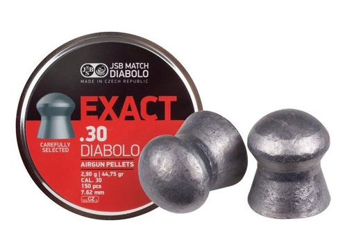 Diabolos Balines Jsb Exact 7.62mm (0.30) X 150 Und 44.75 Gr