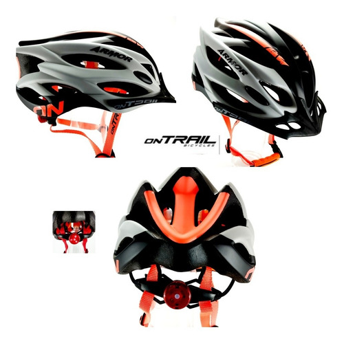 Casco de ciclismo On Trail Armor naranja L