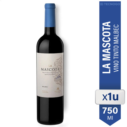 Vino Tinto La Mascota Malbec Mendoza - 01almacen