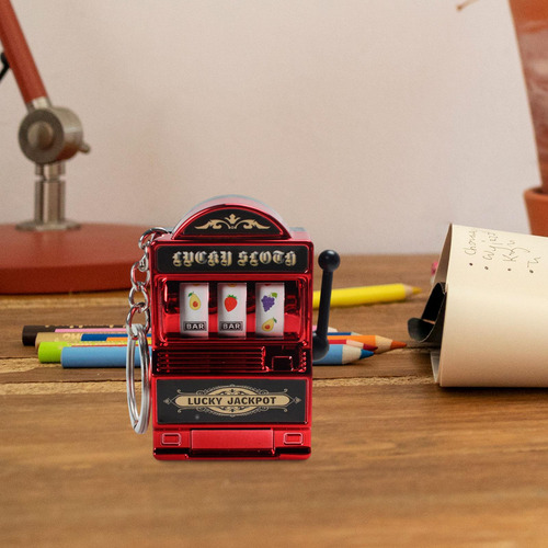 2 Mini Máquina Tragamonedas De Juguete, Máquina De Rojo
