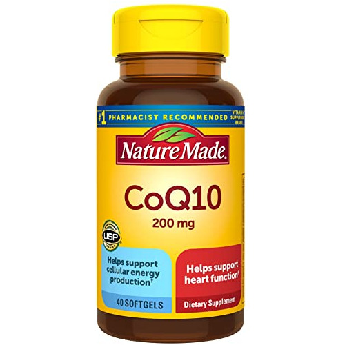 Nature Made Coq10 200mg, Suplemento Dietético Para El Acigz