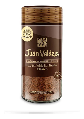 Cafe Juan Valdez Grande 190gr Para Batir - g a $239