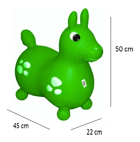Imagen 2 de 6 de Caballo Saltarin Turby Original Bebe - Aire Libre Playking