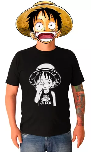 Camiseta One Piece Luffy Gear 5 Unissex Camisa Anime