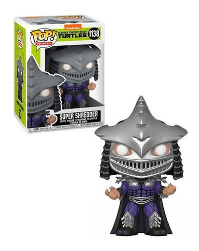 Funko Pop Movies Super Shredder 1138 Ninja Turtles Tortugas