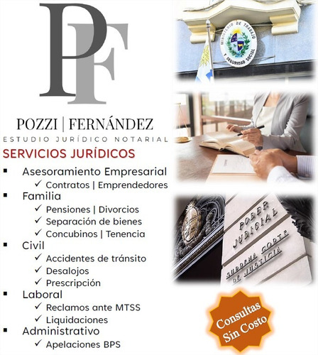 Imagen 2 de 3 de Abogada Escribana Títulos Certificados Laboral Familia Civil