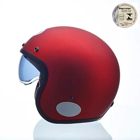 Imagem 2 de 10 de Capacete Lucca Sublime Cherry Com Viseira Interna + 1 Bubble