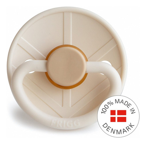 Chupete Frigg Redondo De Caucho Natural X1 Viking Talla 2