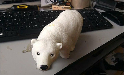 Learning Resources Polar Bear Jumbo Zoo Animals Figure 18 Cm