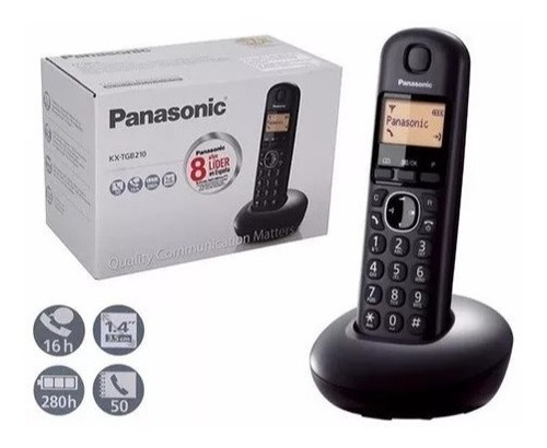 Teléfono Panasonic Inalambrico B210